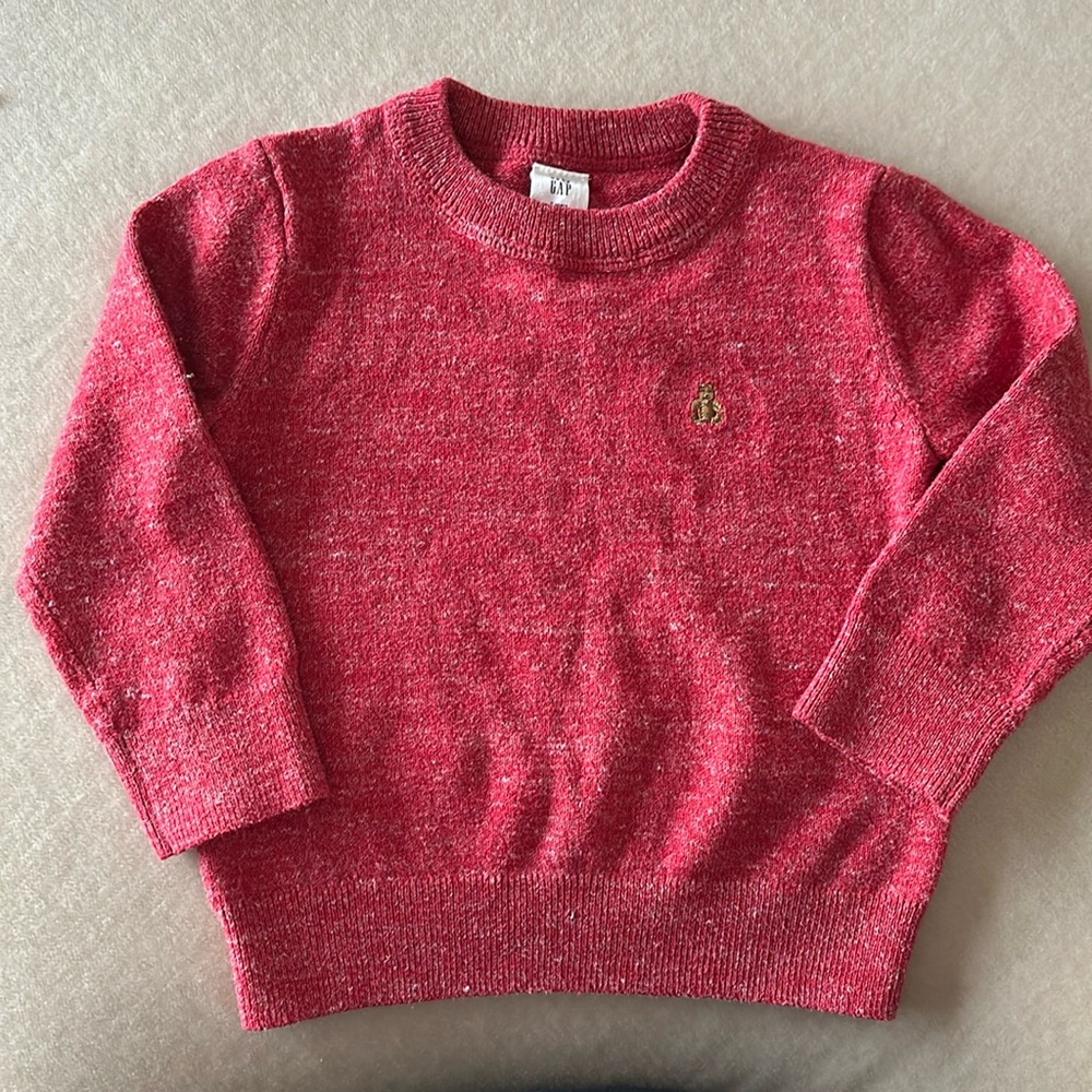 Baby Gap red sweater 2T